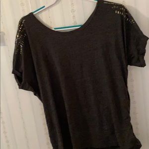 Charcoal gray t-shirt